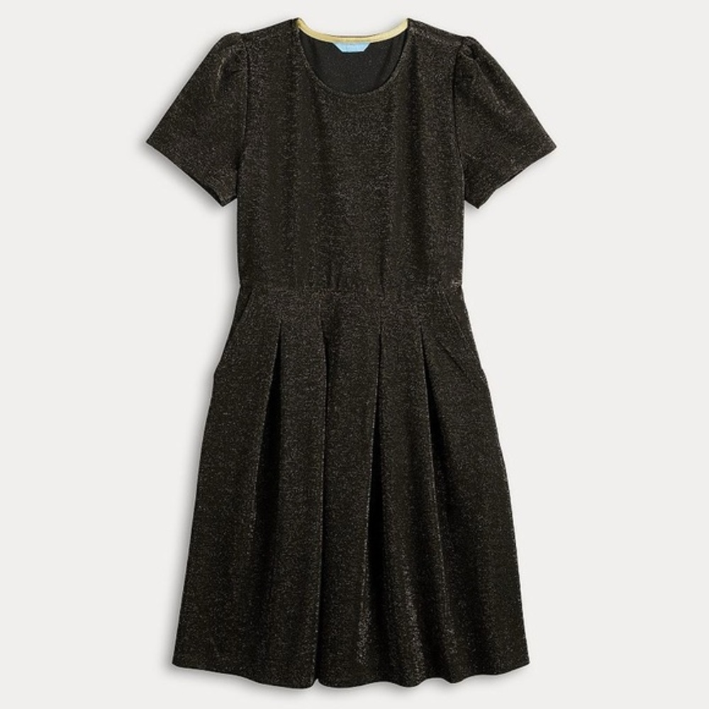 Draper James Short Sleeve Shine Dress